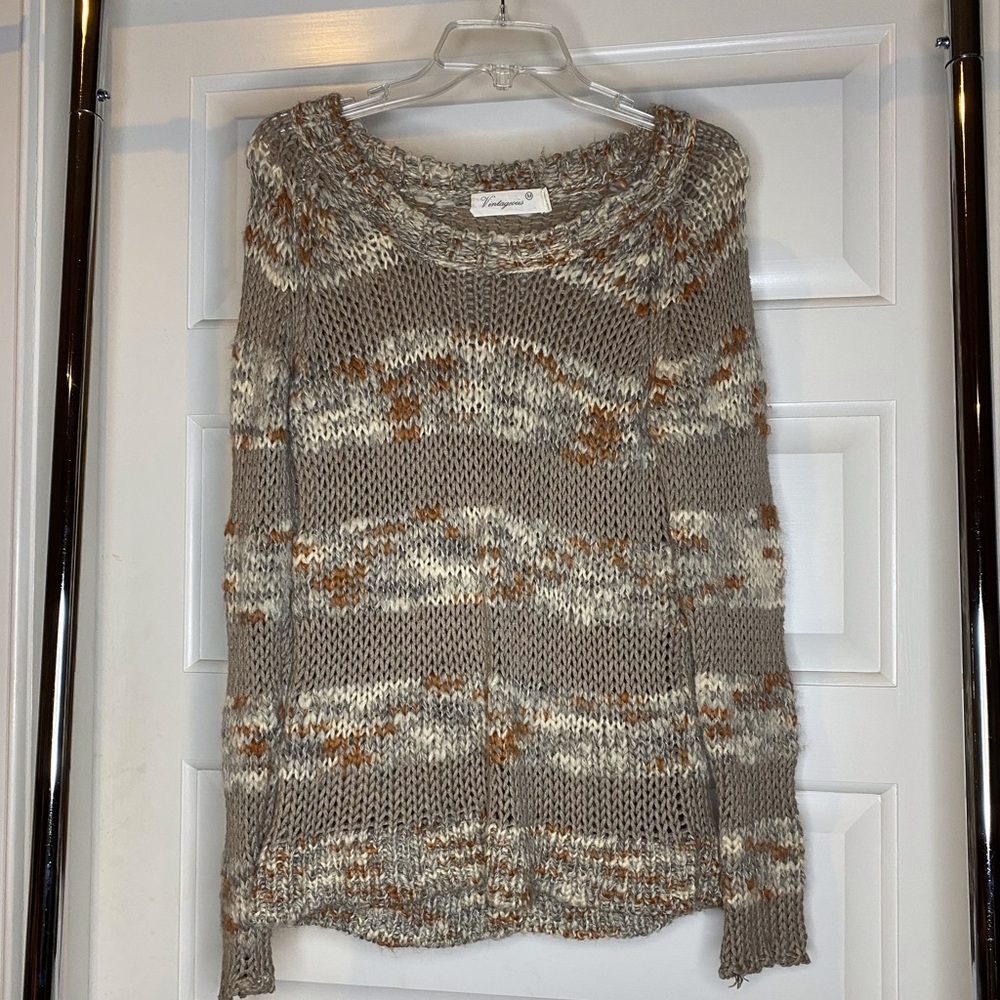 Comfy woven sweater